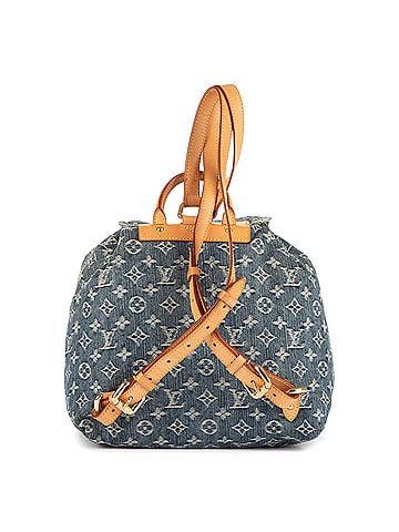Louis Vuitton Ltd. Ed. Denim Sac ˆ Dos GM (view 2)