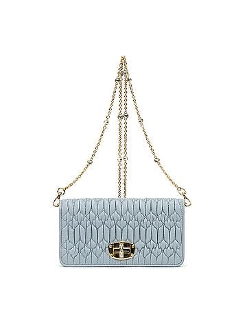 Miu Miu Crystal Chain Pochette Mini (view 1)