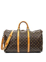 Louis Vuitton Leather Weekender