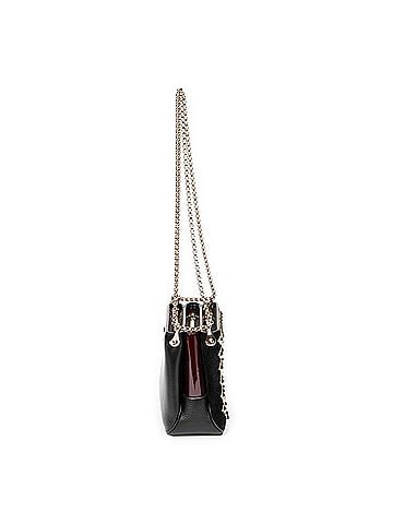 Christian Louboutin Small Pearl Studded Triloubi Chain  (view 2)