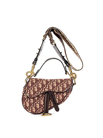 Dior Mini Saddle Oblique  (view 1)