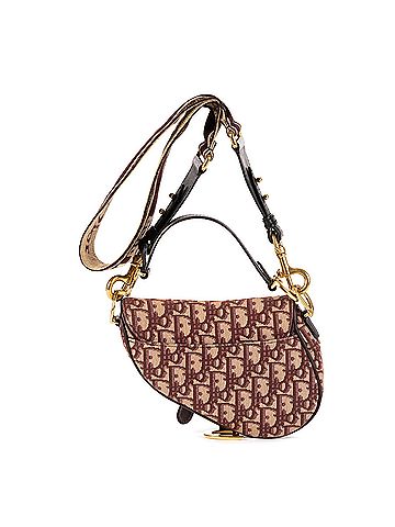 Dior Mini Saddle Oblique  (view 2)