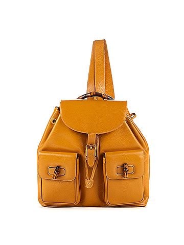 Gucci Large Bamboo Backpack  (view 1)