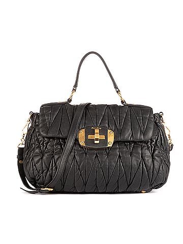 Miu Miu Large Flap Satchel  (view 1)