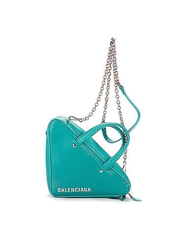 Balenciaga Triangle Pouch on Chain  (view 1)