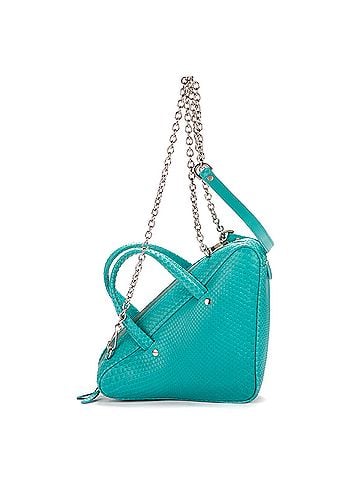 Balenciaga Triangle Pouch on Chain  (view 2)