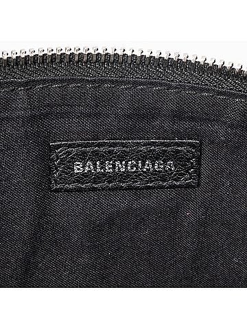 Balenciaga Logo Zip Clutch  (view 2)
