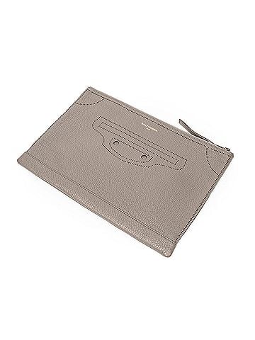 Balenciaga Blackout Zip Clutch  (view 1)