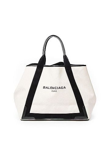 Balenciaga Large Navy Cabas  (view 1)