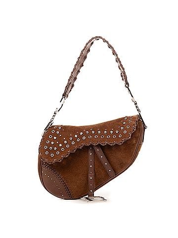 Dior Ltd. Ed. Saddle Suede Studded  (view 1)