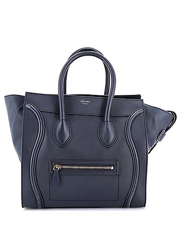 Céline Luggage Bag Smooth Leather Mini (view 1)