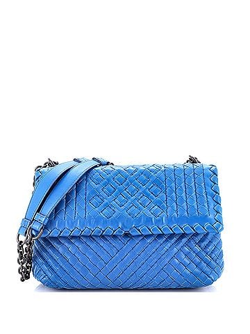 Bottega Veneta Olimpia Crossbody Bag Stitched Intrecciato Nappa Baby (view 1)