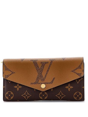 Louis Vuitton Sarah Wallet NM Reverse Monogram Giant and Monogram Canvas (view 1)