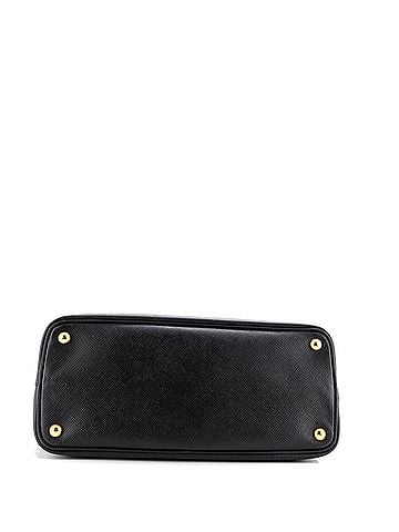 Prada Cuir Double Tote Saffiano Leather Small (view 2)