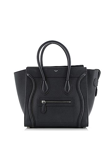 Céline Luggage Bag Grainy Leather Micro (view 1)