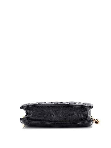 Christian Dior Caro Zipped Pouch With Chain Cannage Quilt Leather (view 2)