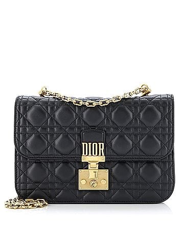 Christian Dior Dioraddict Flap Bag Cannage Quilt Lambskin Medium (view 1)