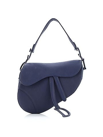 Christian Dior Ultra Matte Saddle Handbag Leather Medium (view 1)