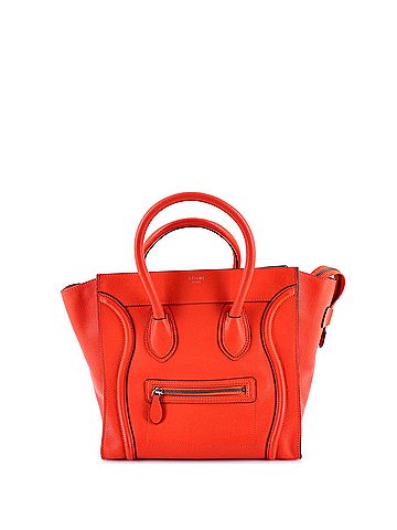 Céline Luggage Bag Grainy Leather Mini (view 1)