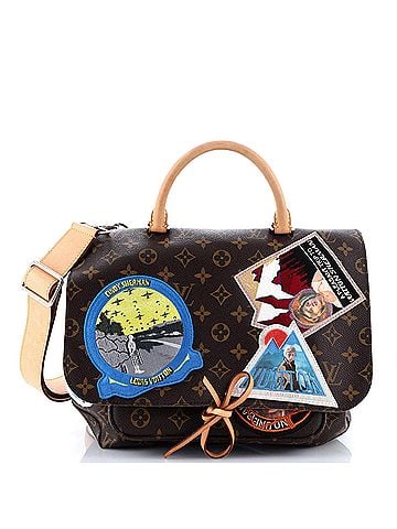 Louis Vuitton Cindy Sherman Camera Messenger Bag Patch Embellished Monogram Canvas (view 1)