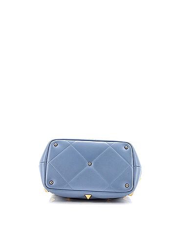 Valentino Garavani Roman Stud Top Handle Bag Quilted Leather Medium (view 2)