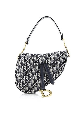 Christian Dior Saddle Handbag Oblique Canvas Medium (view 1)