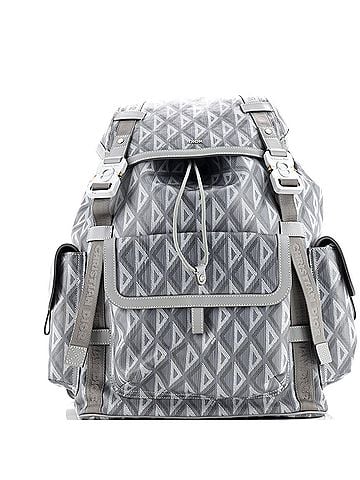 Christian Dior Hit the Road Backpack CD Diamond Coated Canvas (view 1)