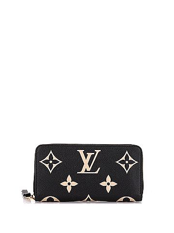 Louis Vuitton Zippy Wallet Bicolor Monogram Empreinte Giant (view 1)