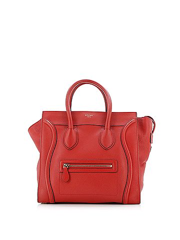 Céline Luggage Bag Grainy Leather Mini (view 1)