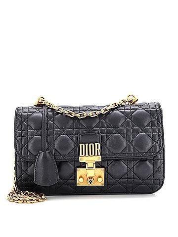 Christian Dior Dioraddict Flap Bag Cannage Quilt Lambskin Medium (view 1)