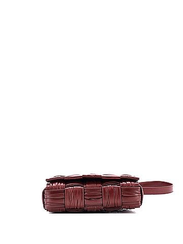 Bottega Veneta Cassette Crossbody Bag Maxi Intrecciato Plisse Leather (view 2)
