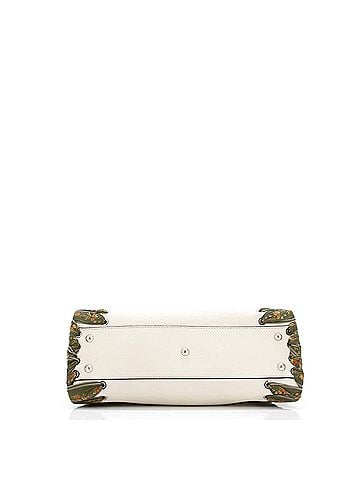 Fendi Peekaboo Bag Leather with Ribbon Whipstitch Regular (view 2)