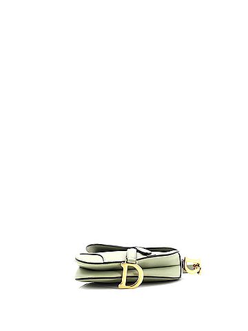 Christian Dior Saddle Handbag Leather Mini (view 2)