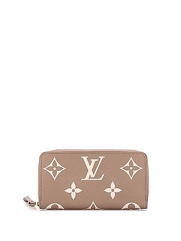 Louis Vuitton Zippy Wallet Bicolor Monogram Empreinte Giant (view 1)