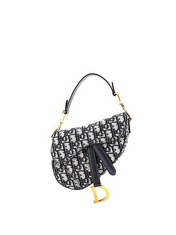 Christian Dior Saddle Handbag Oblique Canvas Mini (view 1)