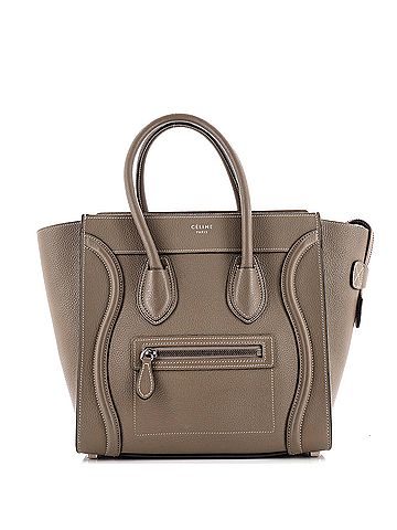 Céline Luggage Bag Grainy Leather Micro (view 1)