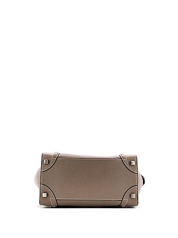 Céline Luggage Bag Grainy Leather Micro (view 2)