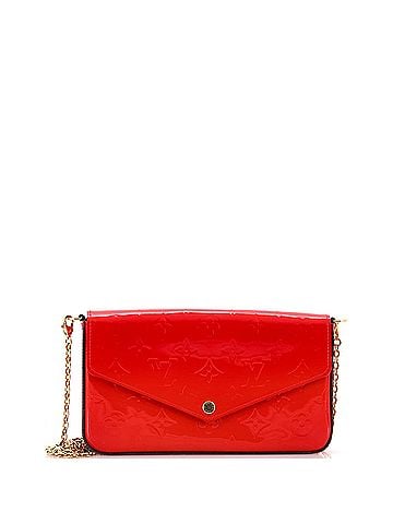 Louis Vuitton Felicie Pochette Monogram Vernis (view 1)