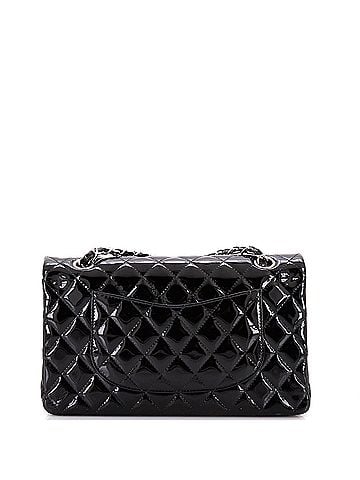 Chanel Classic Double Flap Bag Quilted Patent Medium (view 2)