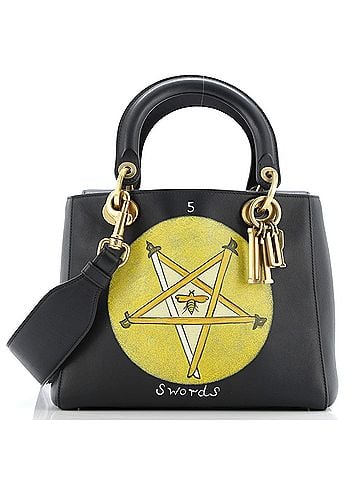 Christian Dior Supple Lady Dior Bag Limited Edition Niki de Saint Phalle Printed Leather Medium (view 1)
