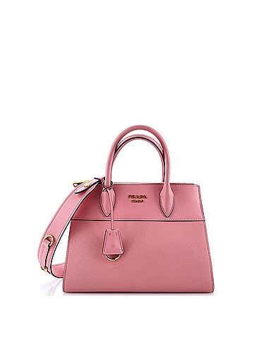 Prada Paradigme Tote Saffiano with City Calf Small (view 1)