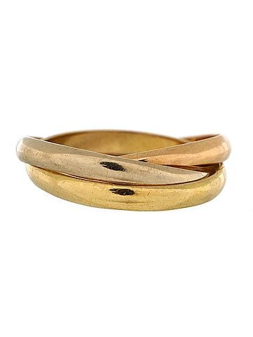 Cartier Trinity Ring 18K Tricolor Gold Small (view 1)