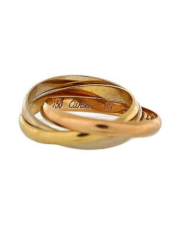 Cartier Trinity Ring 18K Tricolor Gold Small (view 2)
