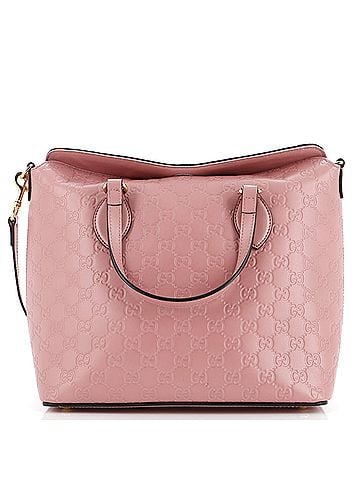 Gucci Signature Fold Over Tote Guccissima Leather Medium (view 1)