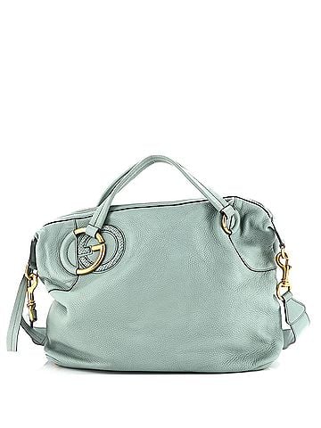 Gucci Twill Satchel Leather (view 1)