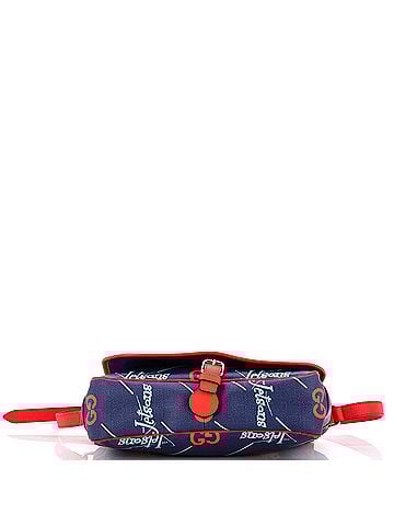 Gucci x The Jetsons Flap Messenger GG Astro Printed Coated Canvas (view 2)