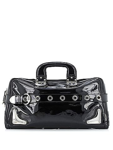 Gucci Romy Satchel Patent Large (view 1)