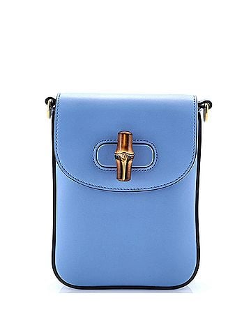 Gucci Bamboo Top Handle Backpack Leather Mini (view 1)