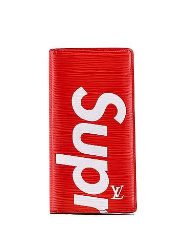 Louis Vuitton Brazza Wallet Limited Edition Supreme Epi Leather (view 1)