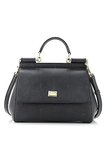 Dolce & Gabbana Miss Sicily Bag Leather Medium (view 1)